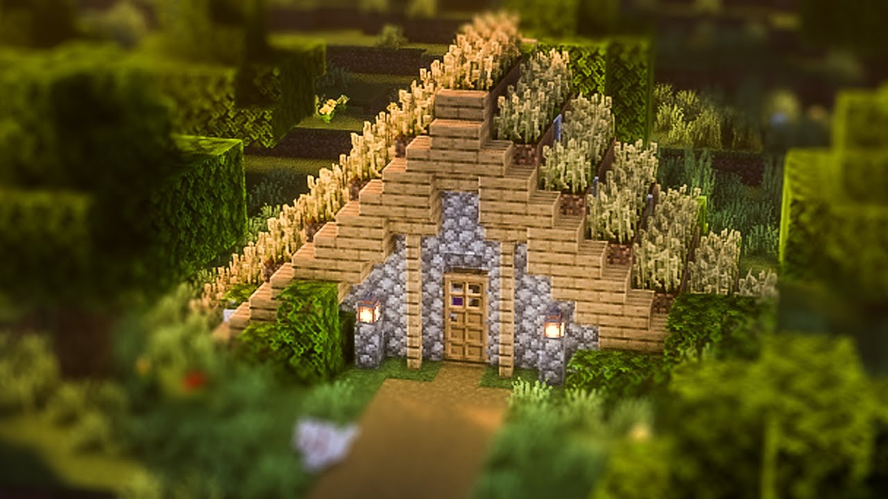 Easy Starter House 🏡 Minecraft Tutorial - YouTube