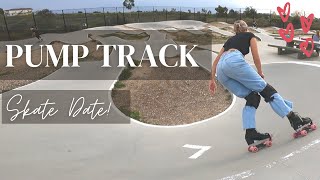 Pump Track Skate Date | Rollin' With Kate