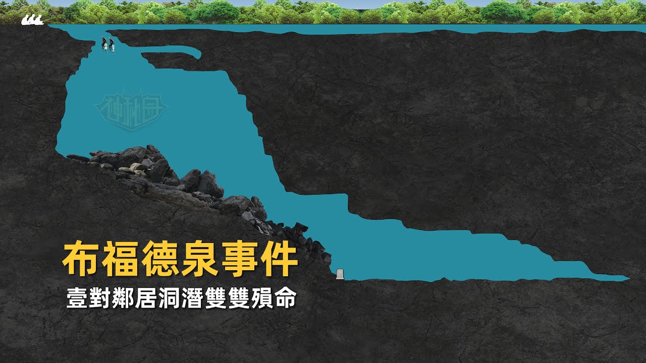 壹對鄰居組隊洞潛遭遇致命意外，美國布福德泉事件