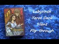 Labyrinth tarot deck  silent flipthrough