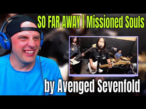 Reaction To SO FAR AWAY by Avenged Sevenfold | Missioned Souls | Family band studio cover