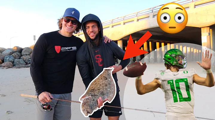 WE TOOK JUSTIN HERBERT FISHING