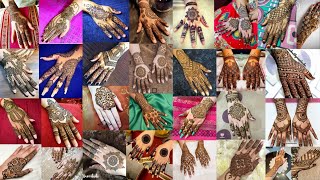 Most Attractive mehendi Design for  back hand Collection