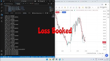 Algo Trading with Python - Day 2 (Trade 1) | Option Buying | #nifty #banknifty #optionstrading