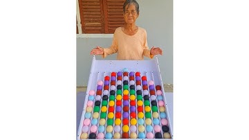 Game IQ Challenge Time Stripe Colorful Balls Puzzle Challenge, Fast resolve ball happy playing Color