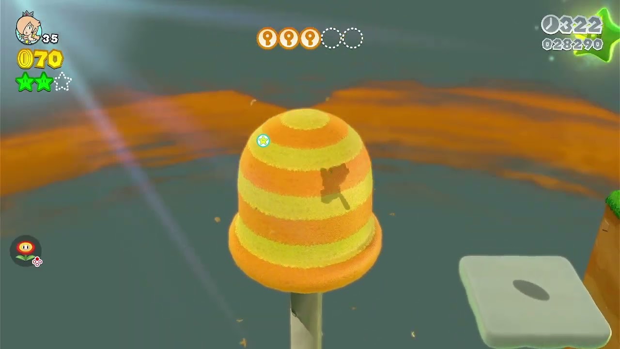 campanella statua super Mario 3d world episodio 15