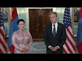 Secretary Blinken meets with Mongolian Foreign Minister Battsetseg Batmunkh