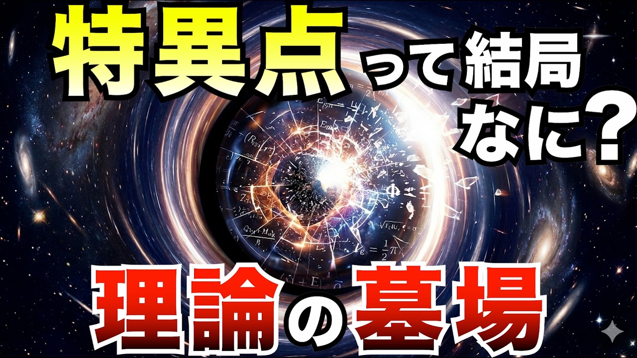 【禁断領域】特異点とは何か？｜物理学が“思考停止”する瞬間 ―人類が“特異点”を理解できない衝撃の理由
