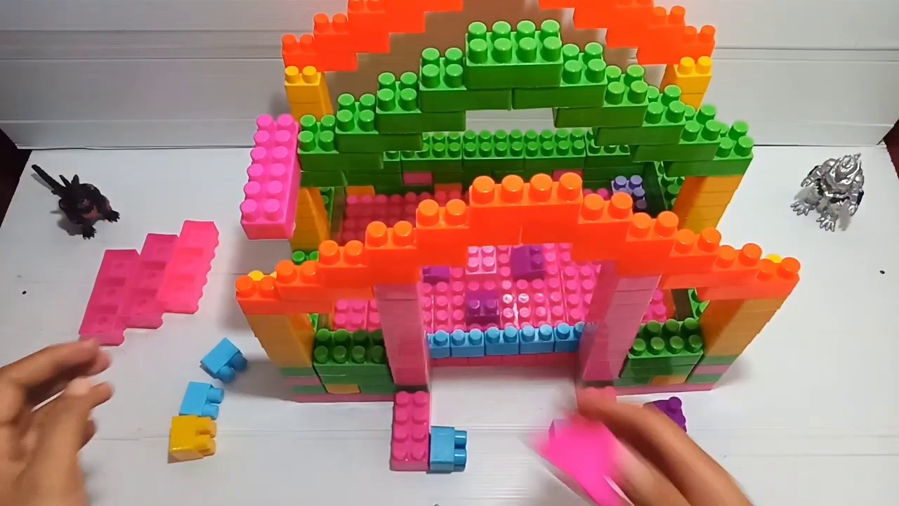 Cara Membuat Istana Rumah Besar  Dari Lego  Legoland 