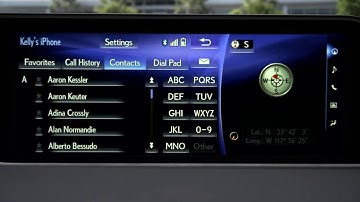 Lexus Bluetooth Phone with Navigation (CY15)
