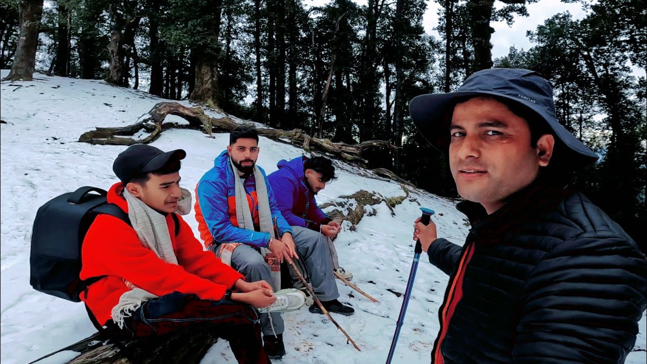 Nag Tibba Trek 2 | Nag Tibba Trek in January | Nag Tibba Snowfall | Where is Bharat | 
