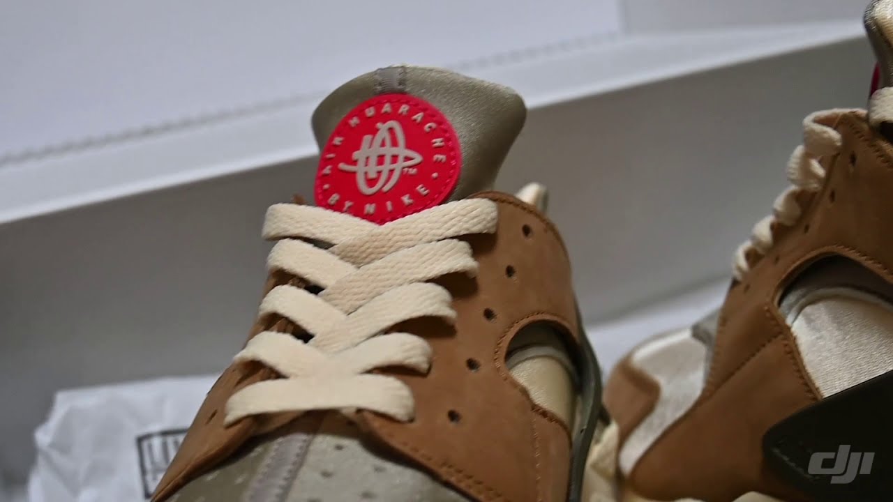 Nike X Stussy Nike Air Huarache Le Desert Oak Reed Light Straw Dd1381 0 Youtube