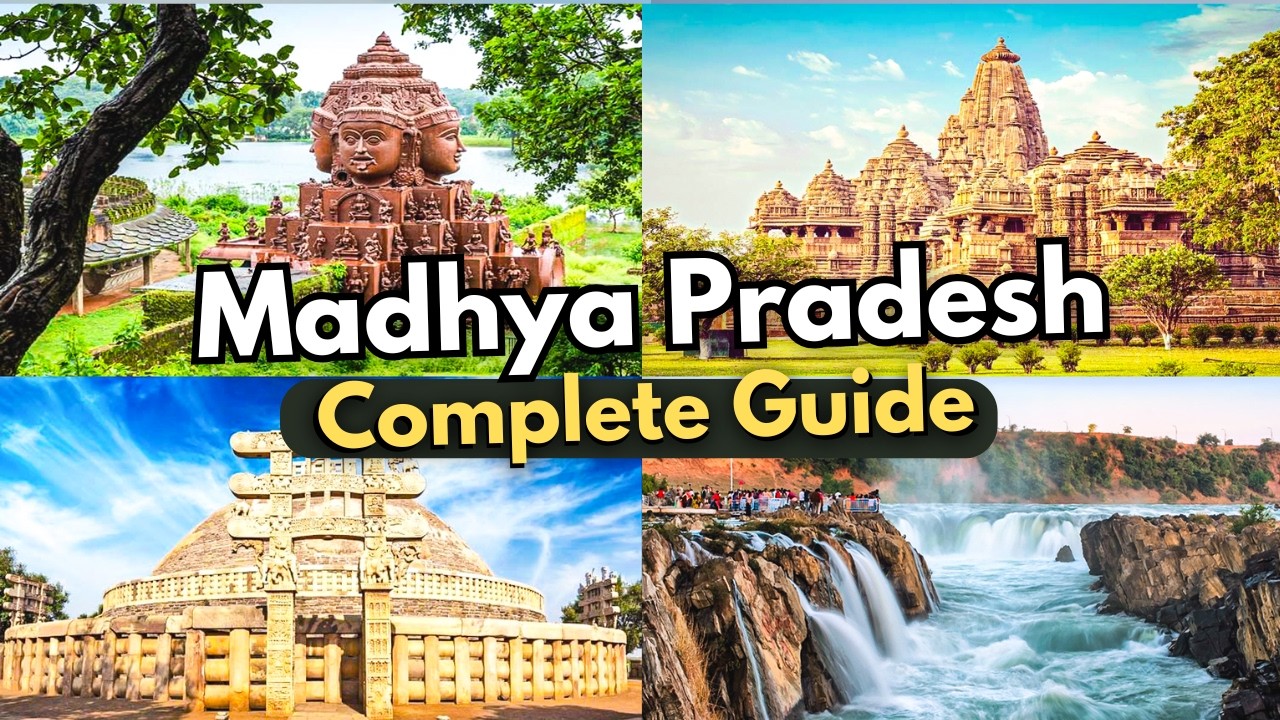 Top 10 Places to Visit in Madhya Pradesh 2026 | MP Tourism Guide | Most Beautiful Tourist Places