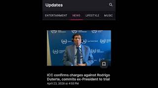 News #ICC confirms charges against #Rodrigo #Duterte, commits ex-President to trial