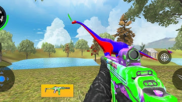 Wild Animal Hunter 3D - Dinosaur Hunter Game - Android Gameplay #124