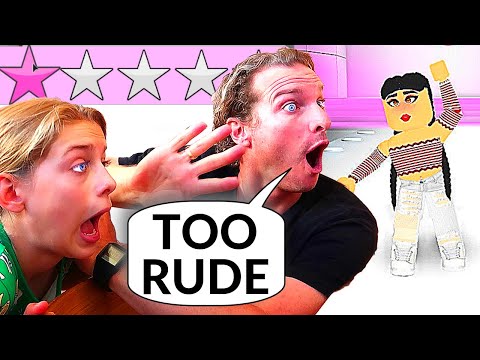 Dad Rates Our Outfits In Fashion Famous Roblox Youtube