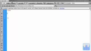 MMORPG Browsergame programmieren (Part 6) - Login 1/3
