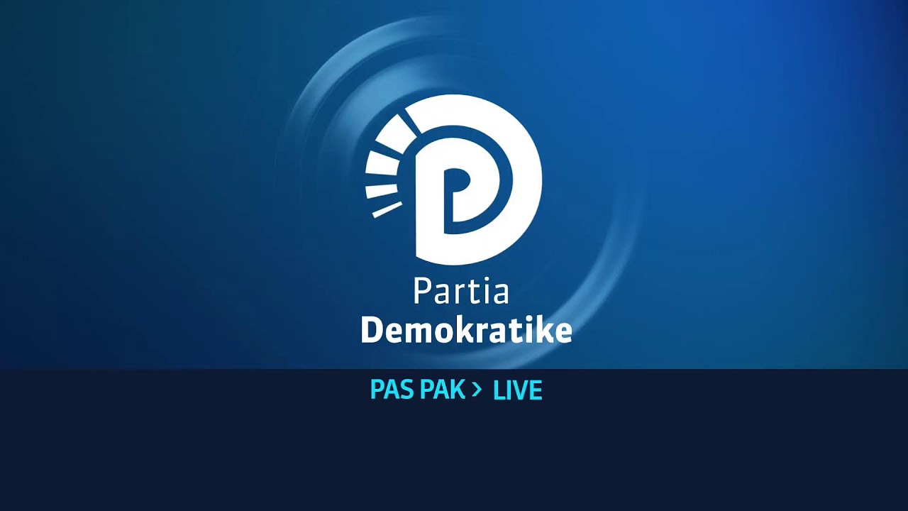 Deputeti Klevis Balliu deklaratë për media në sallën “Gramoz Pashko”, selia e PD