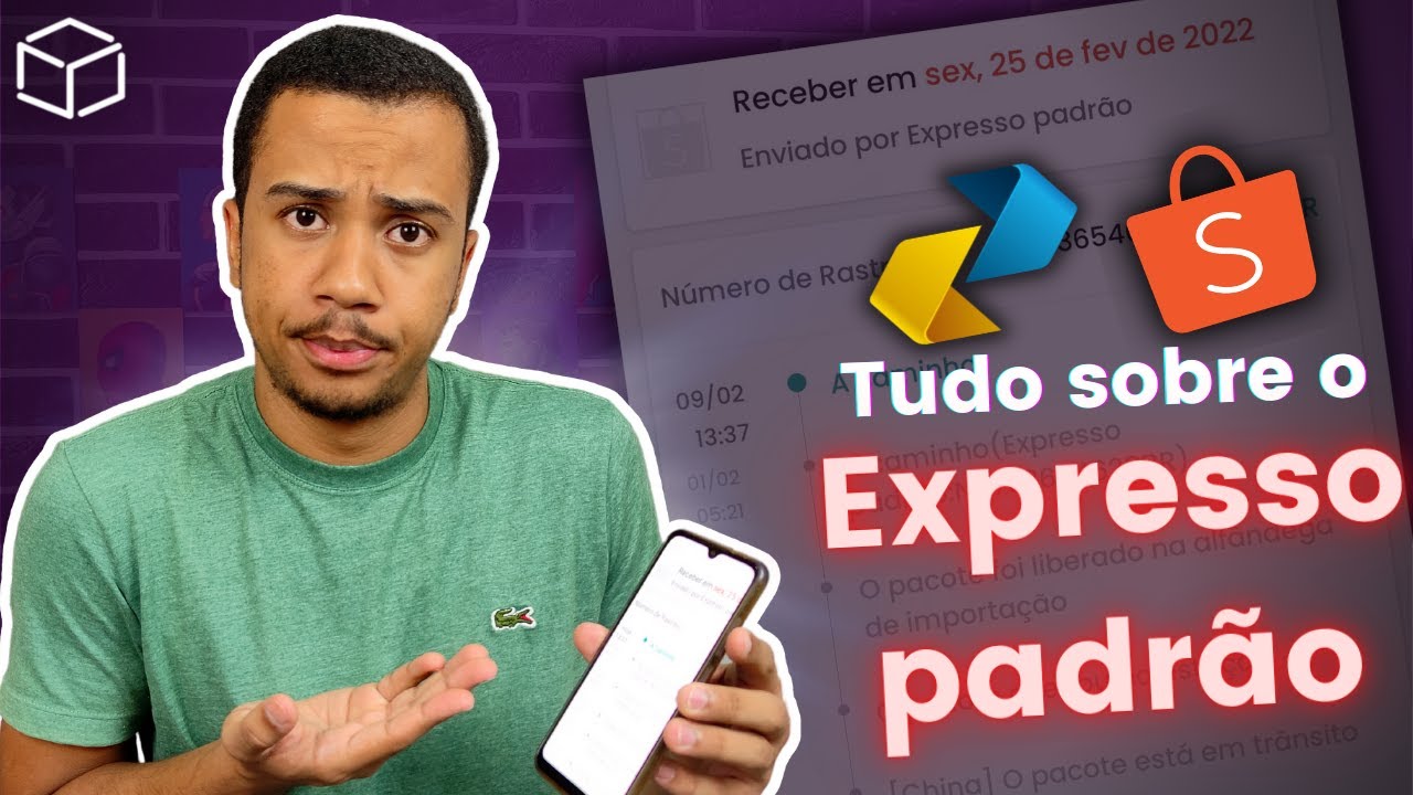 RASTREIO EXPRESSO PADRÃO! COMO FUNCIONA, quem ENTREGA? E oque SIGNIFICA ...