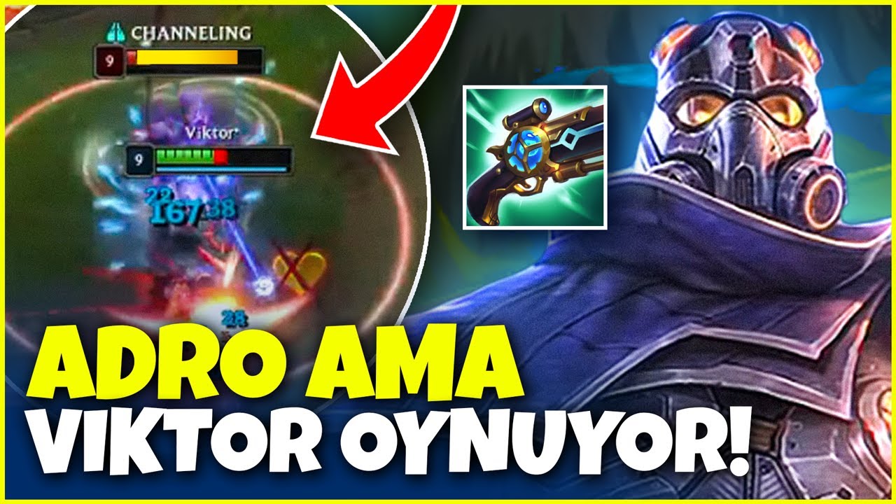 adro ama VİKTOR İLE TAŞIYOR! | ADRO VİKTOR OYNANIŞ!