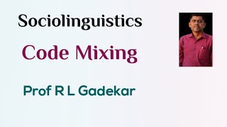 Code Mixing 
