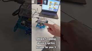 Year 5 coded mBot + mBlock 5 loops! Programmed device and sprites in mBlock 5. 🔁 #mblock5 #mbot #diy