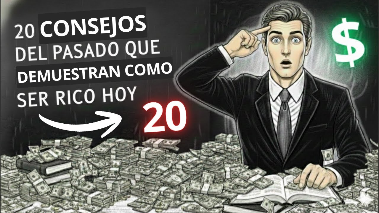 EDUCACION FINANICERA MILLONARIA:📜 20 CONSEJOS DEL DINERO ANTIGUOS QUE FUNCIONAN HOY💸