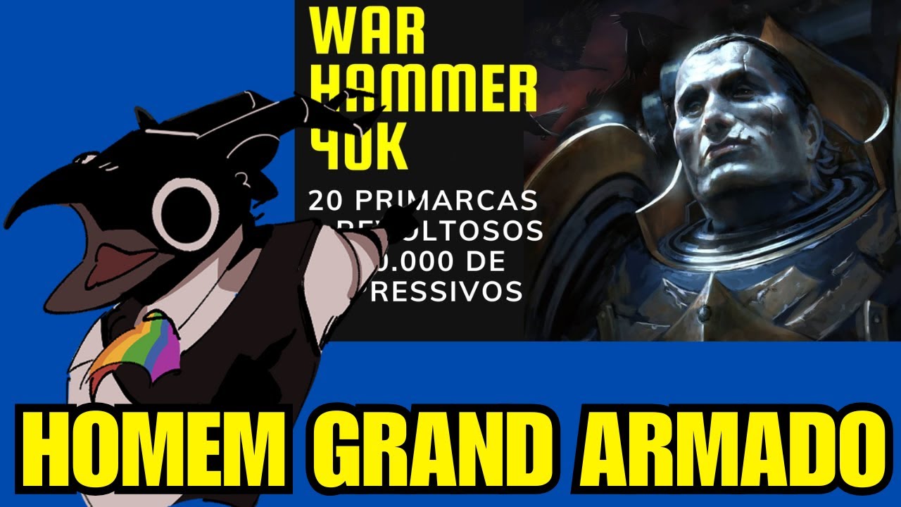 APRENDENDO TODAS AS LEGIÕES DE WARHAMMER 40K E OBJETIVAMENTE DECIDINDO A MELHOR - REACT ERICK 40K