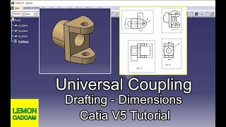 Famous Catia drafting - dimension Profile