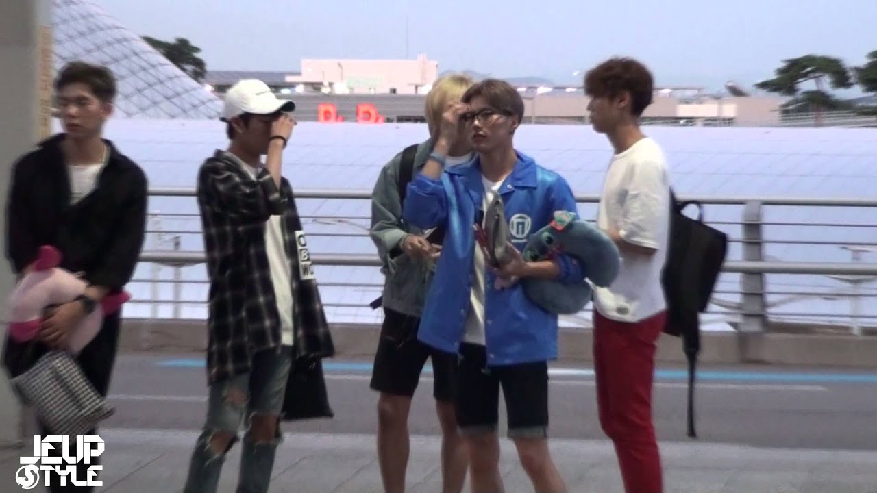 [직캠]150827 인천공항출국 임팩트[IMFACT] 박제업