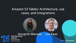 Amazon S3 Tables: Architecture, use cases, and integrations