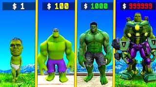 $1 HULK to $1,000,000,000 HULK in GTA 5