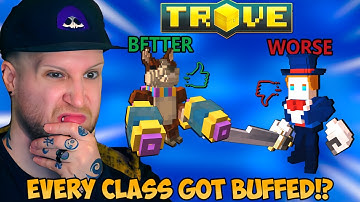 GUNSLINGER IS VIABLE NOW!? BOOMERANGER NERF & MORE NEWS COME WITH TROVE SERVER UPDATE