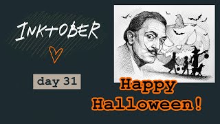 INKTOBER day 31 Happy Halloween!