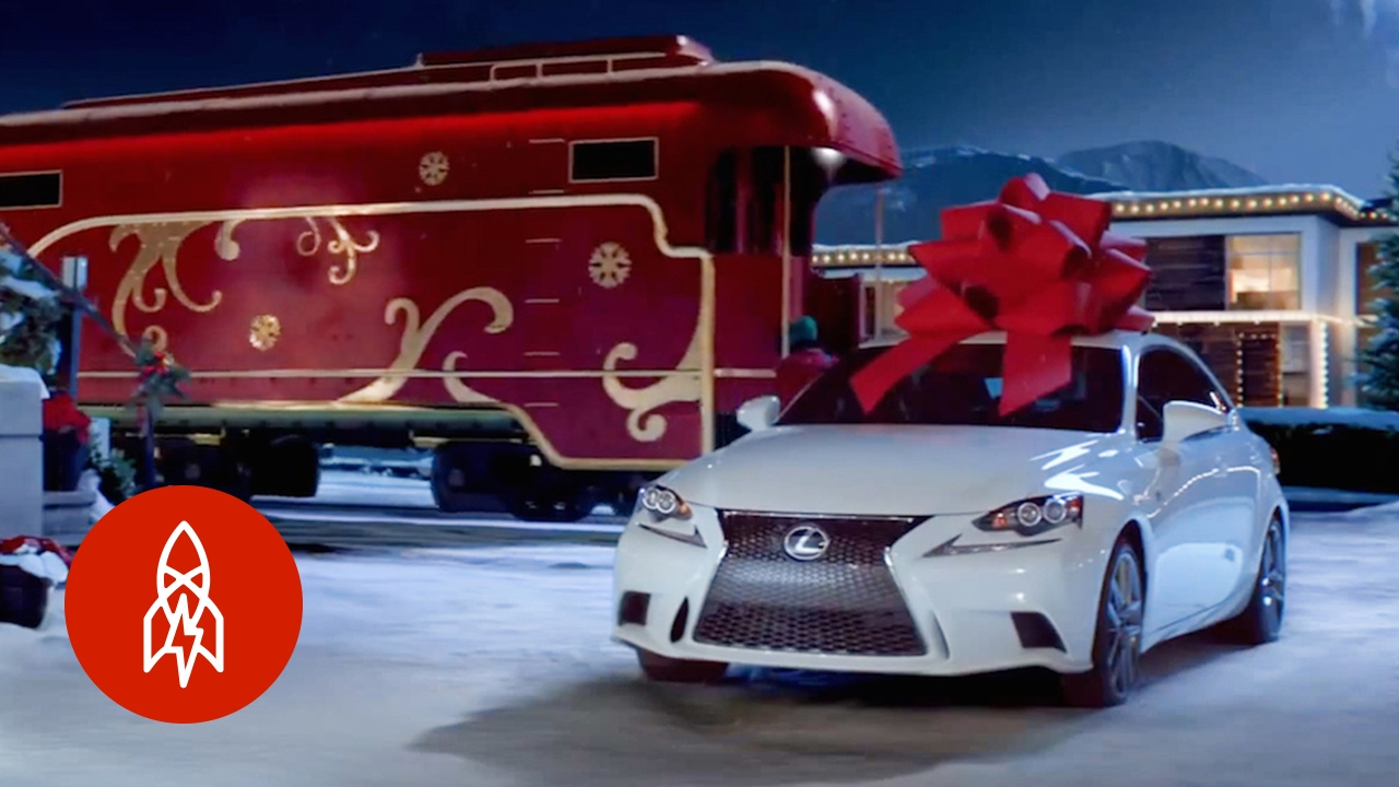 Where the Bows In Holiday Car Commercials Come From 