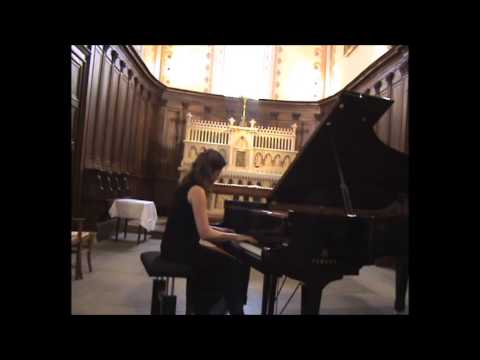 Blandine WALDMANN joue BRAHMS Intermezzo opus 117 n°1