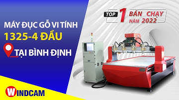 Báo giá máy đục khắc gỗ 1325-4 bán chạy nhất tại Bình định | 0968.689988