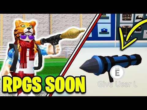 Roblox Jailbreak Rocket Launchers Update New Update This Week - new rocket launcher in jailbreak roblox jailbreak