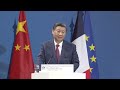 Си Цзиньпин призвал открыть новую эпоху китайско-французского сотрудничества