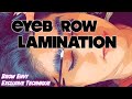 Eyebrow Lamination How To Exclusive: Brow Envy Brow Lift (ARTIST POV)