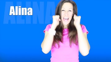 Learn to Spell ALINA Toddler Song | Learn to Talk with Patty Shukla