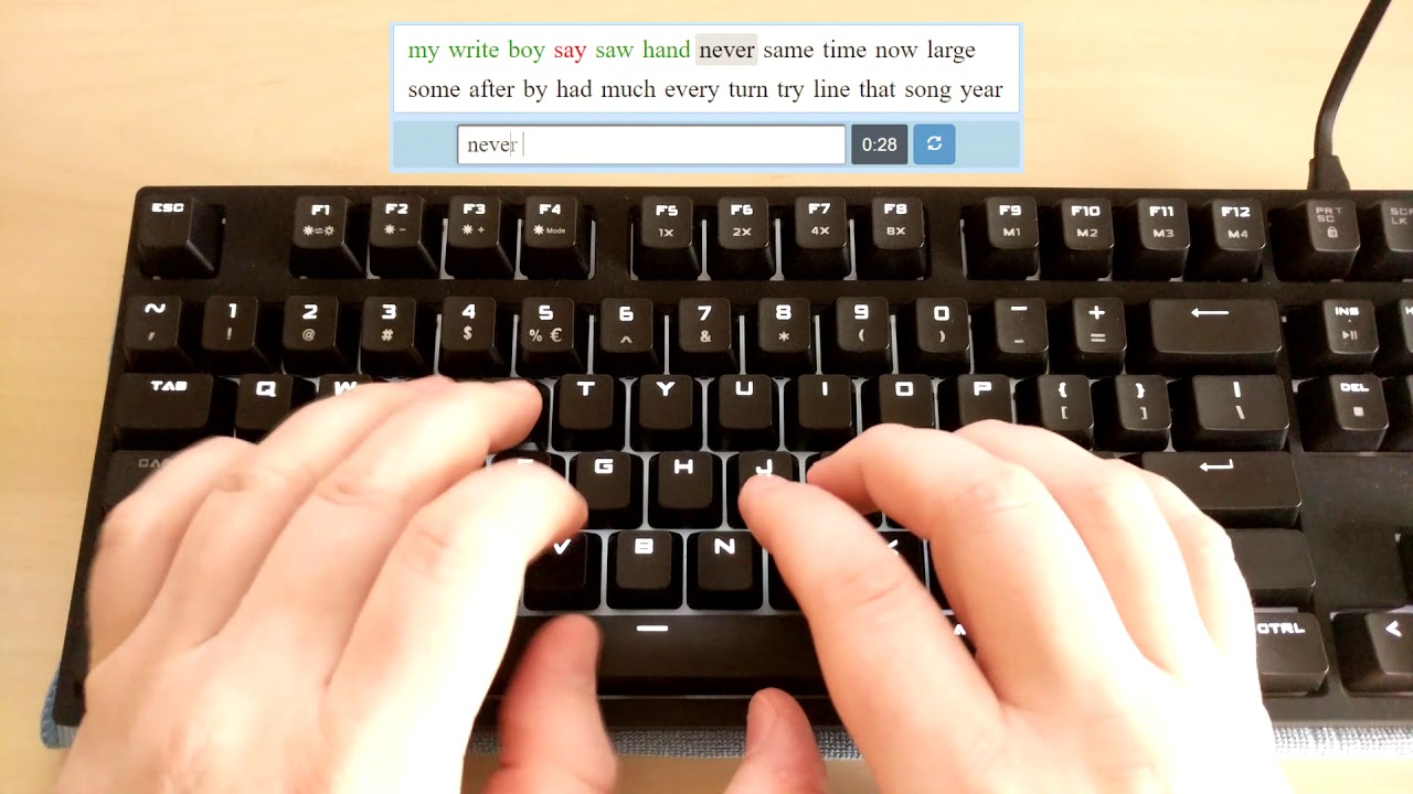 Coolermaster Quickfire Rapid-i Cherry MX Blue - Sound Test