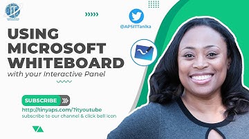 Using Microsoft Whiteboard with your Interactive Panel