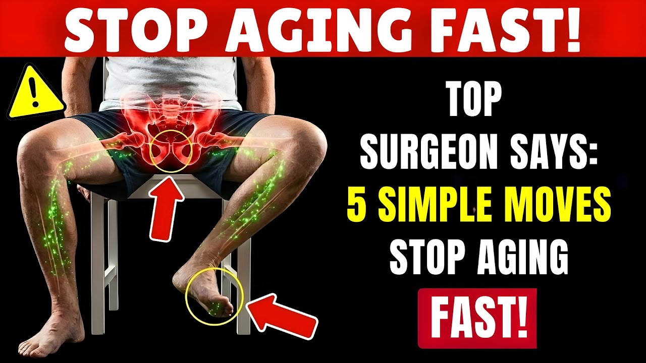 Heart Surgeon WARNING 5 Secret Moves That STOP Aging FAST!