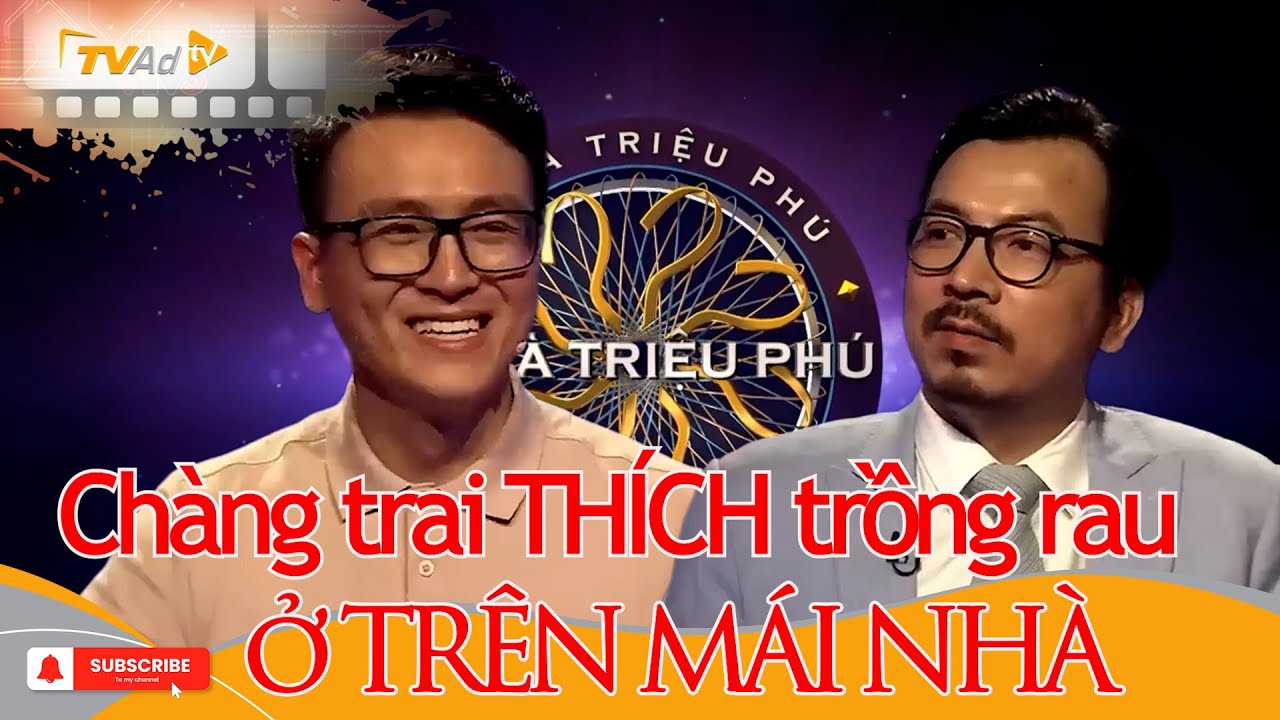 AI LÀ TRIỆU PHÚ | Chàng trai THÍCH trồng rau ở TRÊN MÁI NHÀ - YouTube