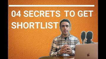 How to get shortlist for Interview in _4 Steps