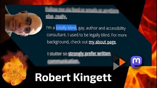 Episode 9   Robert Kingett   Accessibility in the Fediverse   Livestream 2025 04 11