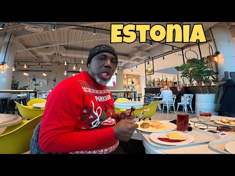 What Food I Got with €20 in Estonia, Tallinn