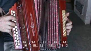 На сопках Маньчжурии с нотами в цифрах На сопках Маньчжурии с нотами в цифрах
