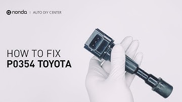 How to Fix TOYOTA P0354 Engine Code in 2 Minutes [1 DIY Method / Only $3.85]